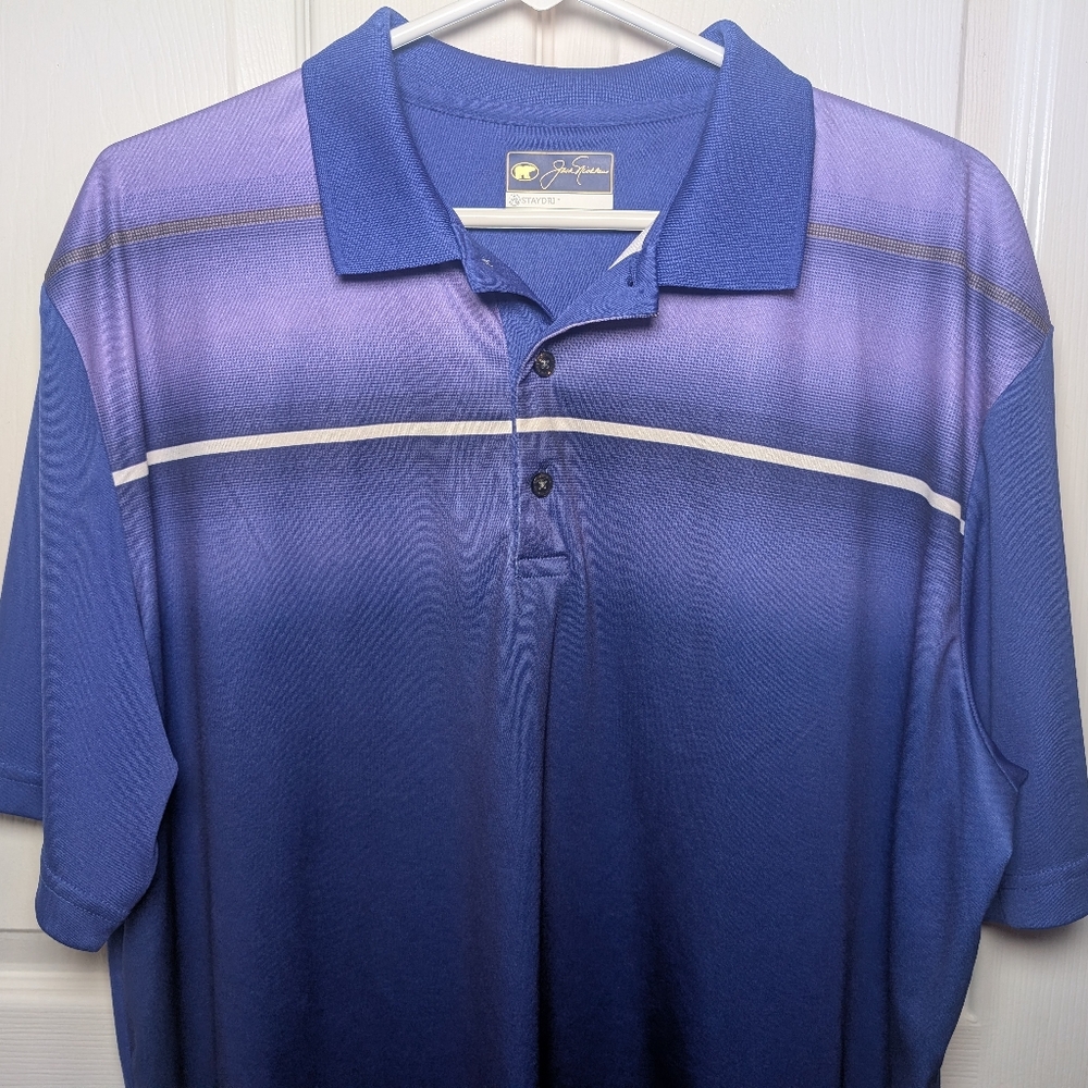 Jack Nicklaus Staydri Golf Polo Size Large
